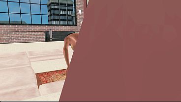 Animated 3D Porn Videos – A beautiful Asian girl riding a big Breasted shemale;s dick in both ass a pussy